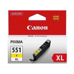 cartouche encre jaune CLI551XLY Canon pixma MG6650 origine 6446B001