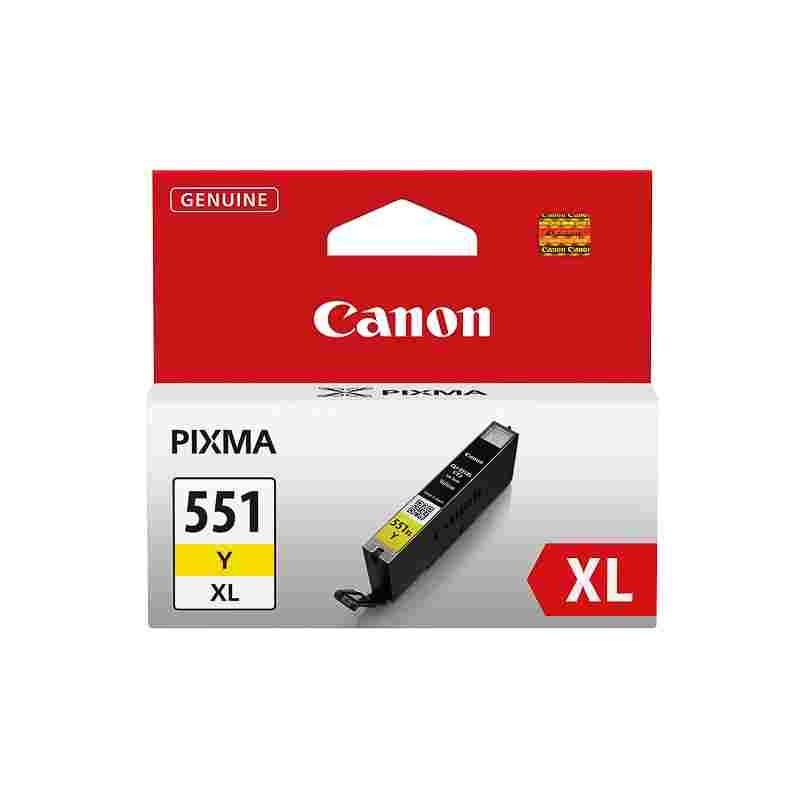 cartouche encre jaune CLI551XLY Canon pixma MG6650 origine 6446B001