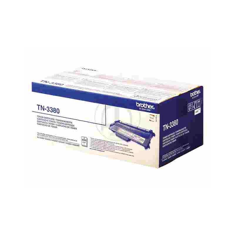 Cartouche toner noir TN3380 origine pour Brother MFC8510dn/MFC8520dn