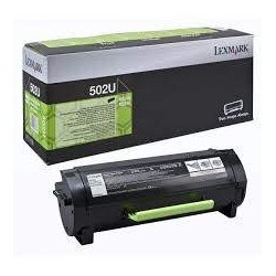 cartouche laser Noir 502U Imprimante Lexmark MS610dtn origine 50F2U00