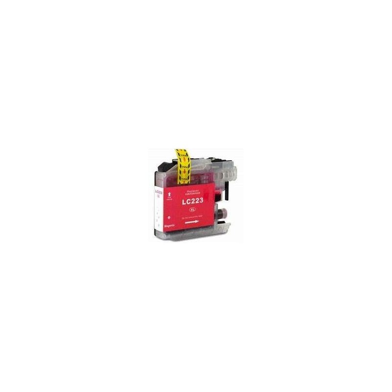 cartouche jet d'encre rouge compatible pour MFCJ480dw Brother LC223M