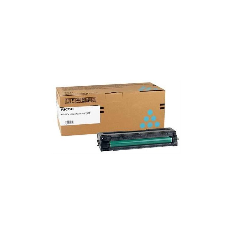 toner bleu laser originale Ricoh Aficio SPC260DNW 407544 original