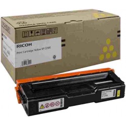 toner laser jaune origine Ricoh Aficio SPC261sfnw 407546