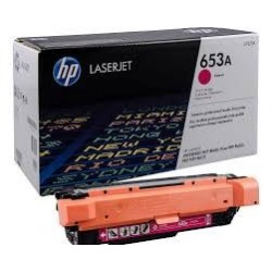 Cartouche 653A toner laser Rouge origine HP Laserjet MFPM680dn CF323A