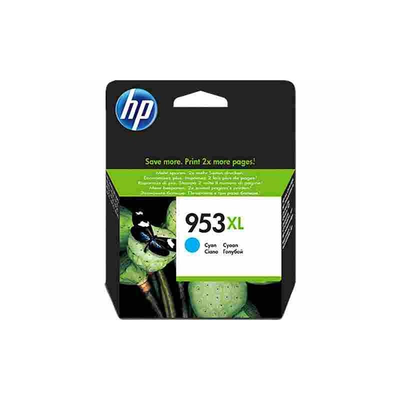 cartouche Cyan N°953XL origine pour HP officejet pro 8719/8720 F6U16AE