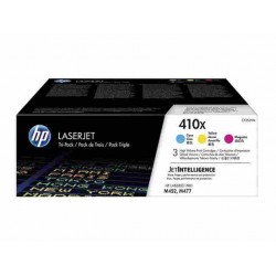 Pack 410x toner laser Couleur HP Laserjet Pro M452nw origine CF252XM