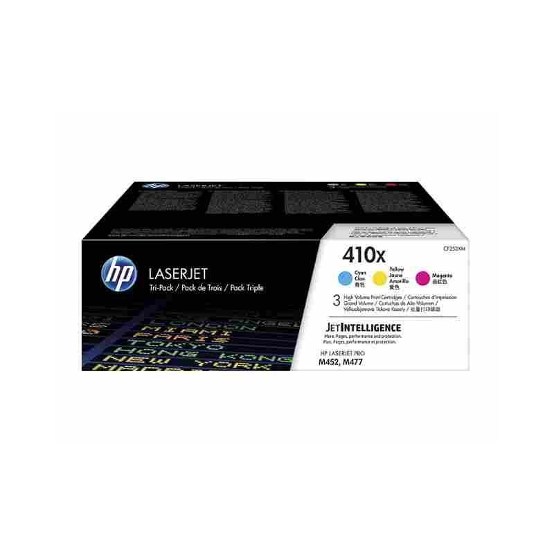 Pack 410x toner laser Couleur HP Laserjet Pro M452nw origine CF252XM