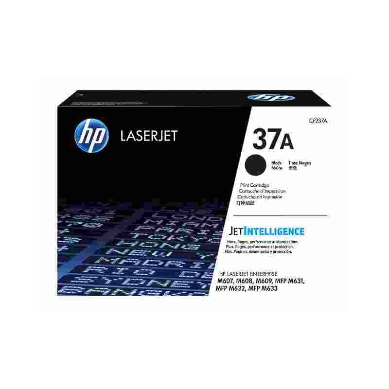 toner laser Noir 37A origine pour HP laserjet M607dn/M607dx CF237A