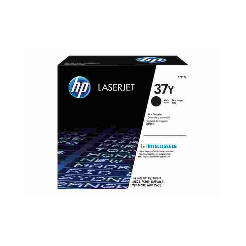 toner laser Noir 37Y origine HP laserjet M609dn/MFPM631dn CF237Y