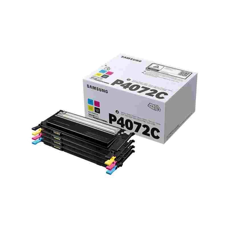 Pack 4 toner laser noir couleur P7042C origine Samsung CLX3180 SU382A