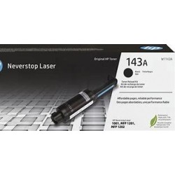 Recharge laser noir 143A origine HP Neverstop MFP1201n/MFP1202w W1143A