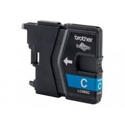 Cartouche encre bleue compatible Brother LC985C pour DCPJ515W