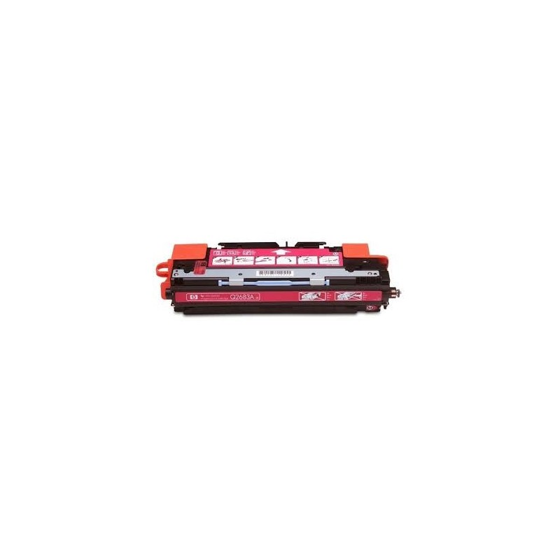 cartouche laser rouge compatible pour HP color Laserjet 3700 Q2683A