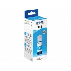 Recharge N°113 cyan Epson Ecotank ET5850/ET5150/ET5160 origine T06B240