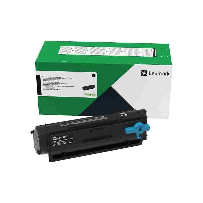 cartouche toner laser noir MS331 d'origine LEXMARK 55B2H00