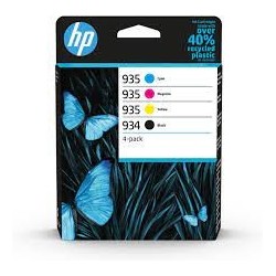 pack cartouches N° 935 HP officejet 6825 / 6800 origine 6ZC76AE