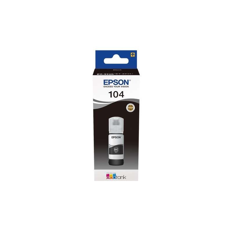 recharge N°104 EPSON Ecotank ET2714 / ET2715 / ET2720 / ET2721 T00P140