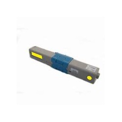 Cartouche toner laser couleur jaune OKI MC363n compatible 46508709