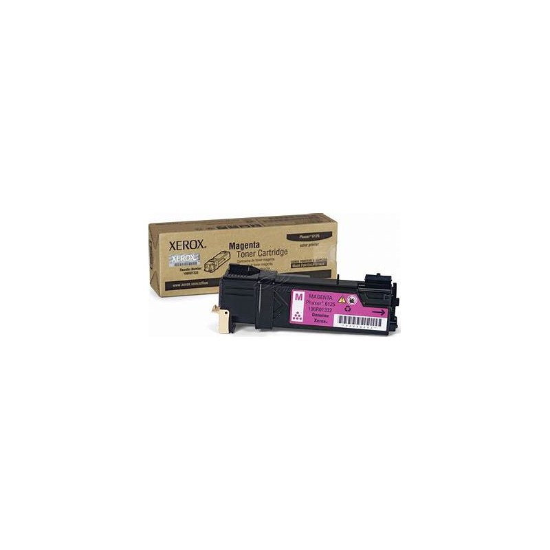 toner laser magenta original imprimante XEROX Phaser 6125 106R01332