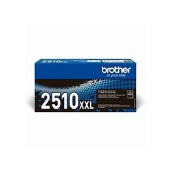 Toner noir laser origine BROTHER TN2510XXL pour DCPL2660DW / DCPL2665DW / HLL2447DW