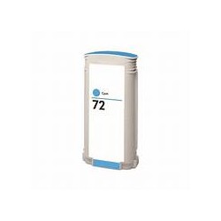 cartouche 72 cyan pour HP Designjet T1200HD/T1100PS compatible C9371A