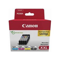 pack cartouches CLI581XXL encre Canon Pixma TS8240  origine 1998C007