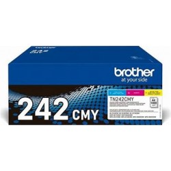 Pack 3 toner couleurs  imprimante brother DCP9332cw originale tn242