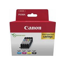 pack cartouche CLI581 origine Canon pixma TS9551C / TS9155 2103C006