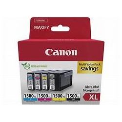 Pack cartouches PGI1500 origine Canon Maxify MB2350 / MB2150 9182B010