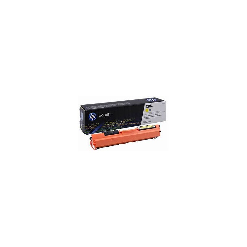 Cartouche N°130A toner Jaune HP Laserjet Color MFPM176N origine CF352A