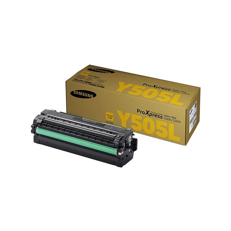 Cartouche toner Jaune Y505L Samcung ProXpress C2680 origine SU512A